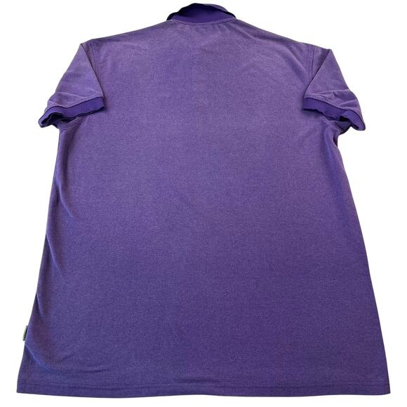 Lacoste Purple Polo Shirt men’s Size 7 2XL Crocodile Alligator Short Sleeve - Picture 2 of 6